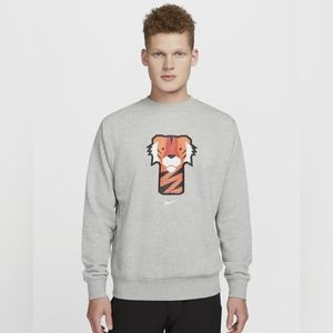 Mens Nike Tiger Woods Graphic Golf Crew XXL Grey